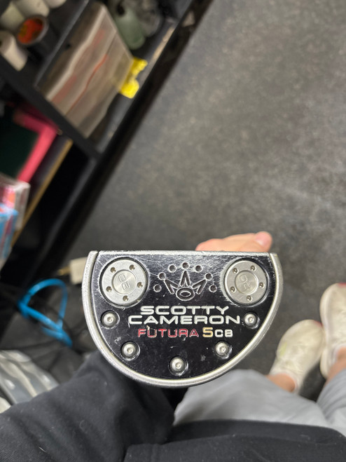 Vist Large View of Product Image Which is Used Titleist SCOTTY CAMERON FUTURA 5CB Mens Putter RH