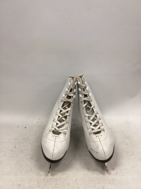 Vist Large View of Product Image Which is Used American Athletic FIGURE Girls Figure Skate White Junior 03