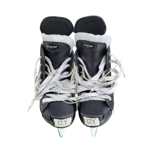 Vist Large View of Product Image Which is Used CCM 1052 TACKS SKATES 12Y Youth Hockey Skate Youth 12.0
