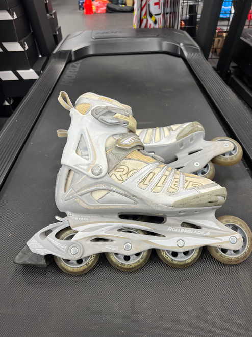 Vist Large View of Product Image Which is Used Rollerblade SPIRIT BLADE XTW Senior Rec Fitness Skates White Senior 8