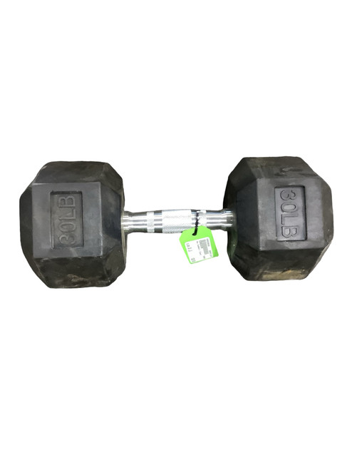 Vist Large View of Product Image Which is Used Hex Dumbbell (Each) 30 lb