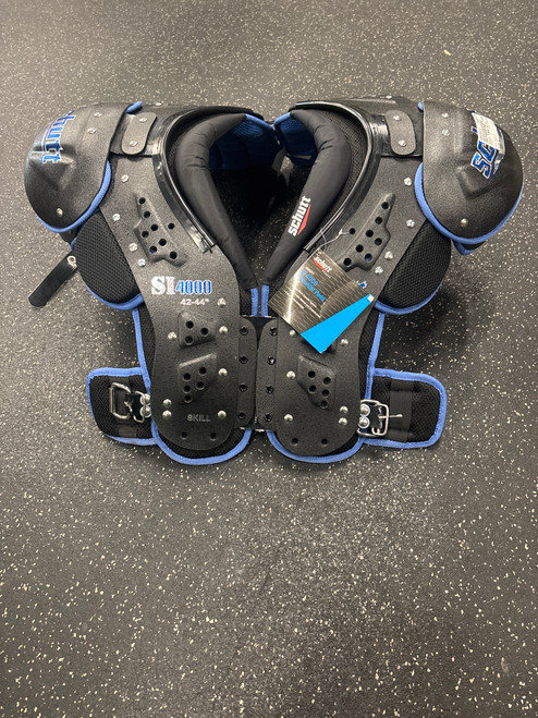 Vist Large View of Product Image Which is Used Schutt SI4000 NEW FB Shoulder Pads Black LG