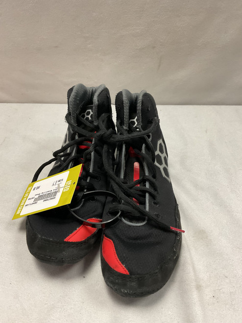 Vist Large View of Product Image Which is Used Rudis Wrestling Shoes Black Senior 7