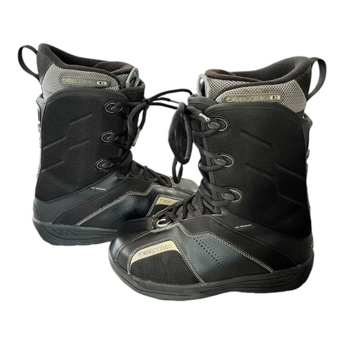 Vist Large View of Product Image Which is Used Ride ORION WOMENS Womens Snowboard Boots Black Senior 7.5