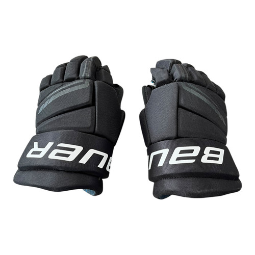 Vist Large View of Product Image Which is Used Bauer X HG Senior Gloves Black 14"
