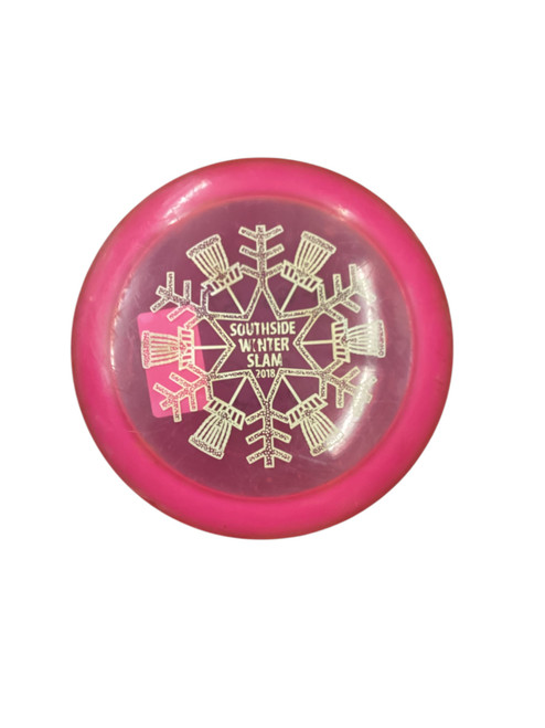 Vist Large View of Product Image Which is Used Westside DESTINY Disc Golf Driver Pink