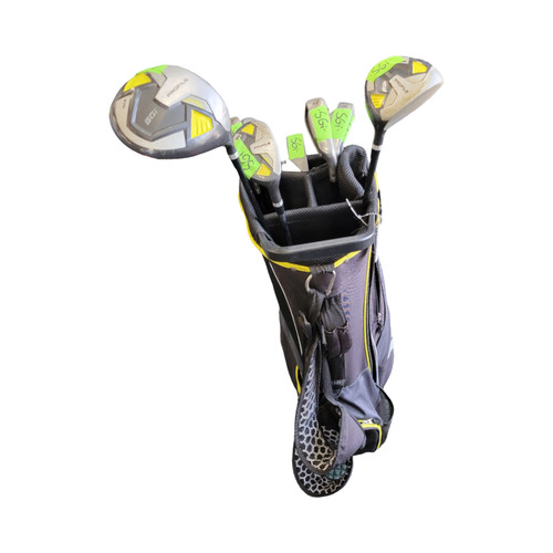 Vist Large View of Product Image Which is Used Wilson SGI TEEN SET 10 PC Jr Package Set RH Black 10 Piece