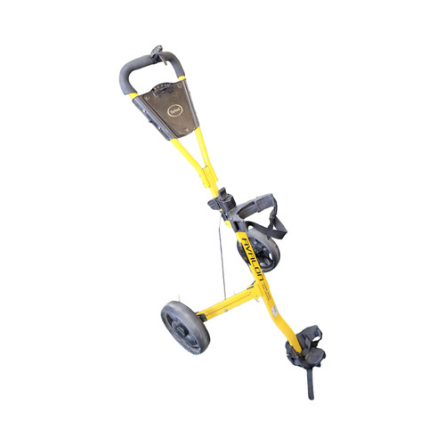 Vist Large View of Product Image Which is Used AVALON 2 WHEEL CART Golf Cart Gold 2 Wheel