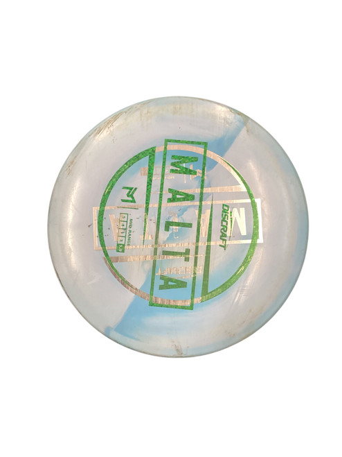 Vist Large View of Product Image Which is Used Discraft MALTA Disc Golf Mid Range Royal Blue
