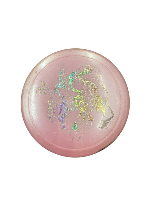 Vist Large View of Product Image Which is Used Discraft ANAX Disc Golf Driver Pink