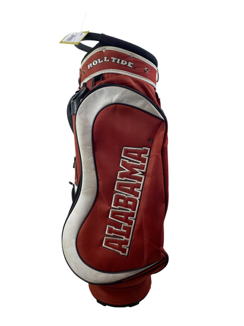 Vist Large View of Product Image Which is Used TEAM GOLF ALABAMA Mens Cart Bag Red
