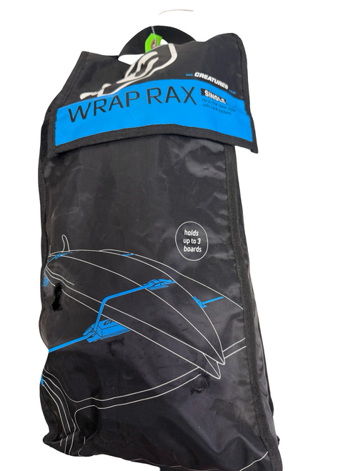 Vist Large View of Product Image Which is Used CREATURES WRAP RAX SINGLE Surfboard Soft Rack