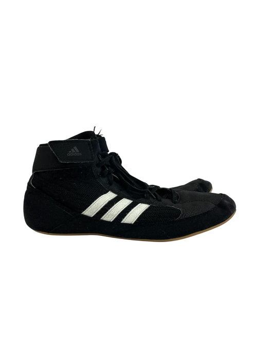 Vist Large View of Product Image Which is Used Adidas HVC Mens 10.5 Wrestling Shoes Black  