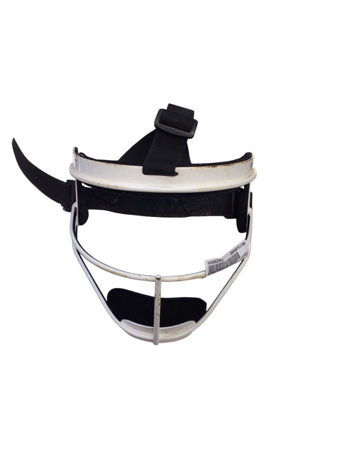 Vist Large View of Product Image Which is Used RIP-IT DEFENSE PRO YOUTH BB/SB Fielders Mask White One Size