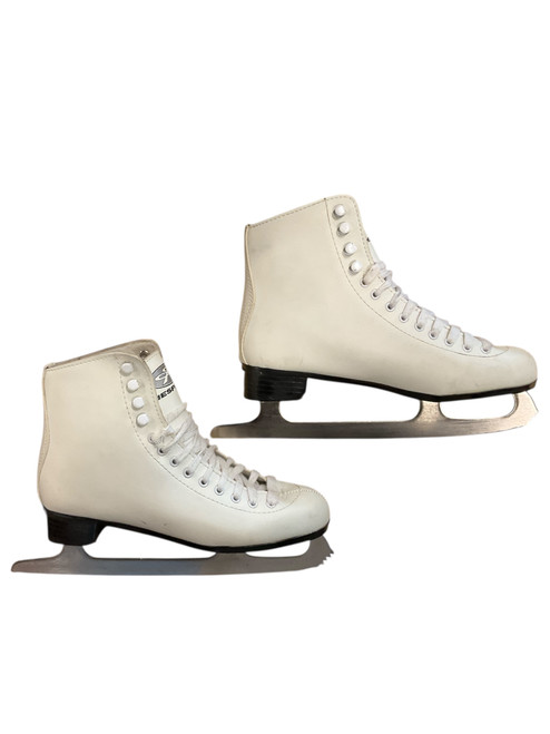 Vist Large View of Product Image Which is Used Hespeler SENIOR WomensFigure Skate White Senior 8