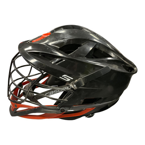 Vist Large View of Product Image Which is Used Cascade S Lacrosse Helmet Black One Size