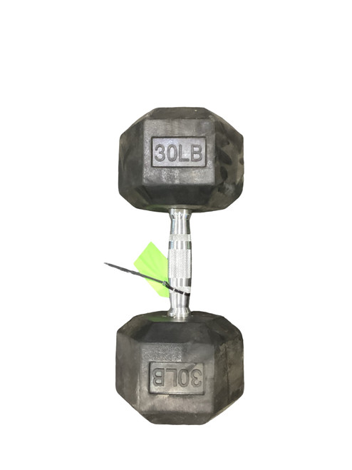 Vist Large View of Product Image Which is Used Hex Dumbbell (Each) 30 lb