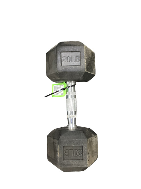 Vist Large View of Product Image Which is Used Hex Dumbbell (Each) 20 lb