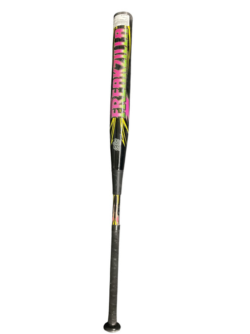 Vist Large View of Product Image Which is Used Miken FRERAKZILLA BB/SB Slowpitch Bat 34"