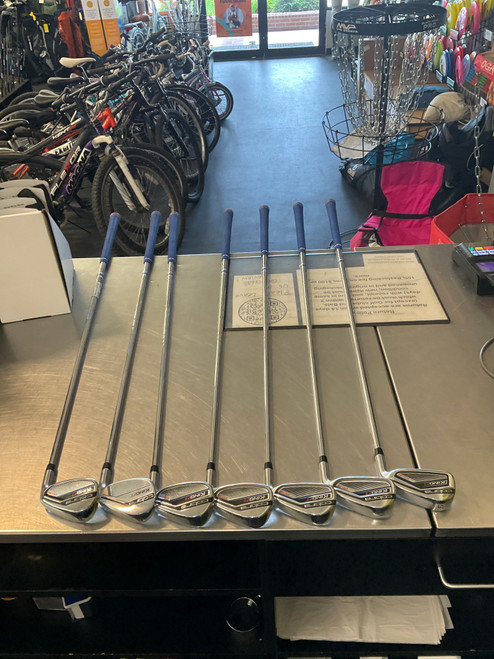 Vist Large View of Product Image Which is Used Cobra KING F7 Mens Iron Set RH 5I-GW/AW