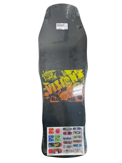 Vist Large View of Product Image Which is Used VISION PSYCHO STICK DECK Skateboard Deck Only Black Regular