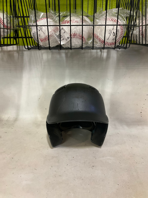 Vist Large View of Product Image Which is Used Easton BATTING HELMET 7 1/8-7 3/4 Batting Helmet No Mask Black LG