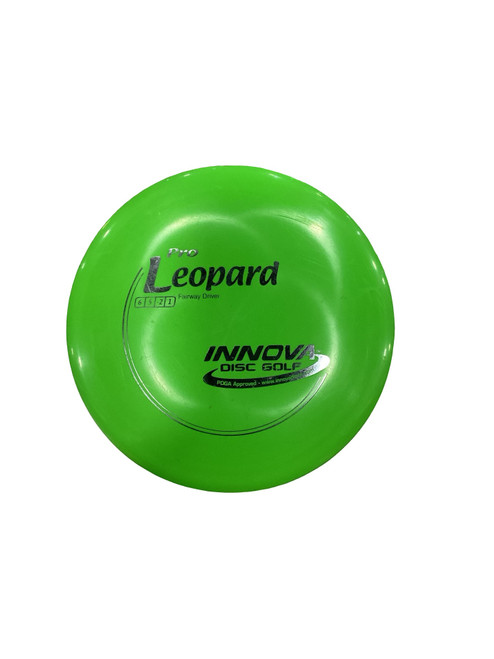 Vist Large View of Product Image Which is Used Innova LEAPORD PRO Disc Golf Driver Green