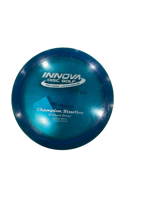 Vist Large View of Product Image Which is Used Innova CHAMPION STARFIRE Disc Golf Driver Navy Blue