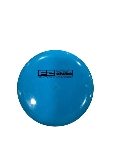 Vist Large View of Product Image Which is Used Innova VALKYRIE Disc Golf Driver Royal Blue
