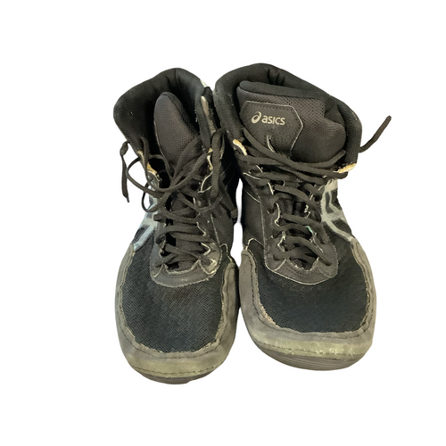 Vist Large View of Product Image Which is Used Asics MATFLEX Wrestling Shoes Black Senior 13