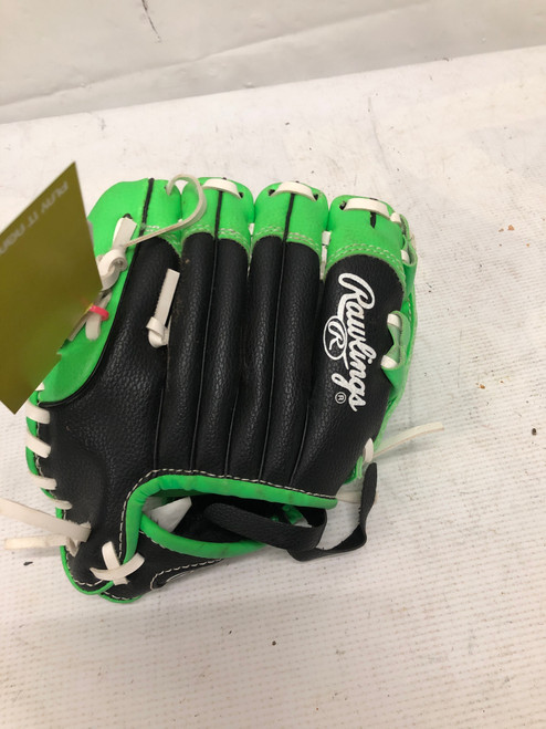 Vist Large View of Product Image Which is Used Rawlings PLAYER SERIES BB/SB Glove RH Throw Navy Blue 9 1/2"