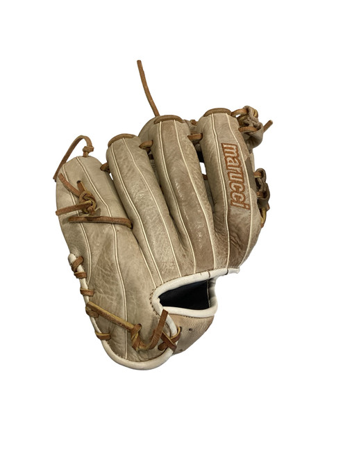 Vist Large View of Product Image Which is Used Marucci OXBOW OX43A2 BB/SB Glove RH Throw Brown 11 1/2"