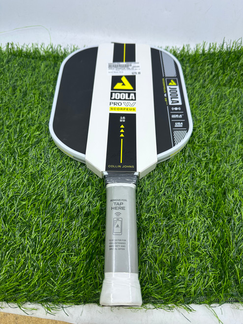 Vist Large View of Product Image Which is Used JOOLA HYPERION PRO IV Pickleball Racquet Royal Blue