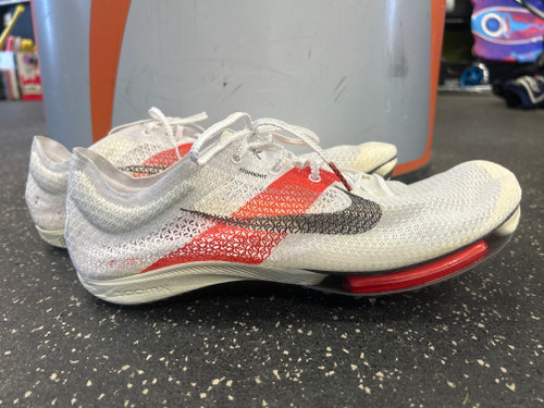 Vist Large View of Product Image Which is Used Nike Zoom Victory EK Track & Field Cleats Adult White Senior 12.5