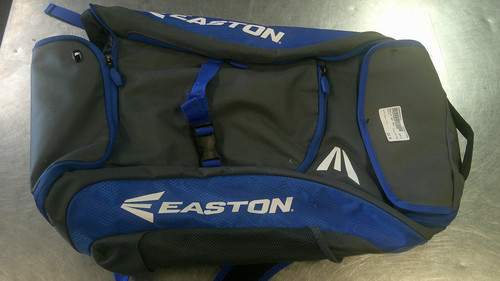 Vist Large View of Product Image Which is Used Easton BAT BAG BB/SB Player Backpack Royal Blue
