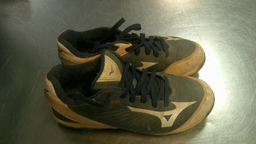 Vist Large View of Product Image Which is Used Mizuno CLEAT BB/SB Cleats Navy Blue Junior 04.5