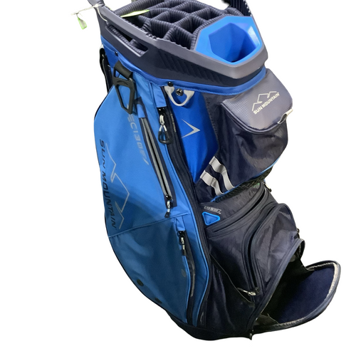Vist Large View of Product Image Which is Used Sun Mountain C130 Mens Cart Bag Royal Blue