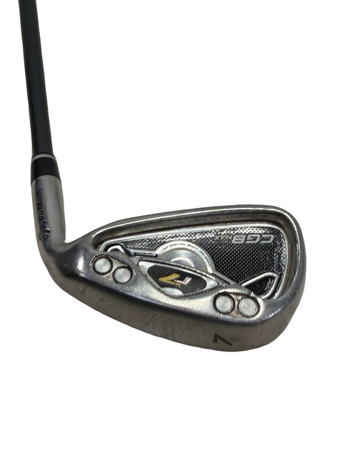 Vist Large View of Product Image Which is Used Taylormade R7 CGB MAX Mens Individual Iron RH 7 Iron 37" w/ S-Flex Shaft