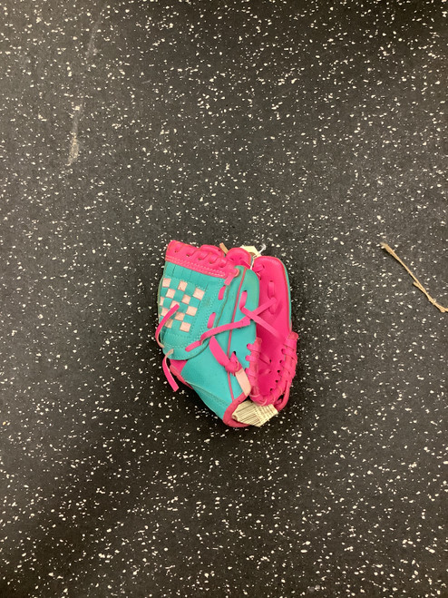 Vist Large View of Product Image Which is Used DICKS SPORTING GOODS BB/SB Glove T-ball Pink 8"