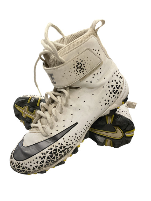 Vist Large View of Product Image Which is Used Nike Adult FB Cleats White Senior 5