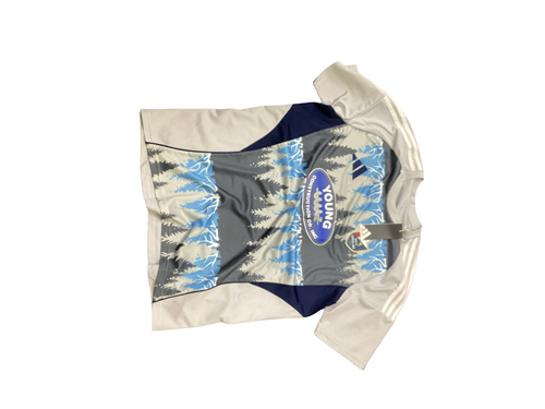 Vist Large View of Product Image Which is Used Adidas NCFC Soccer Top Adt Grey LG