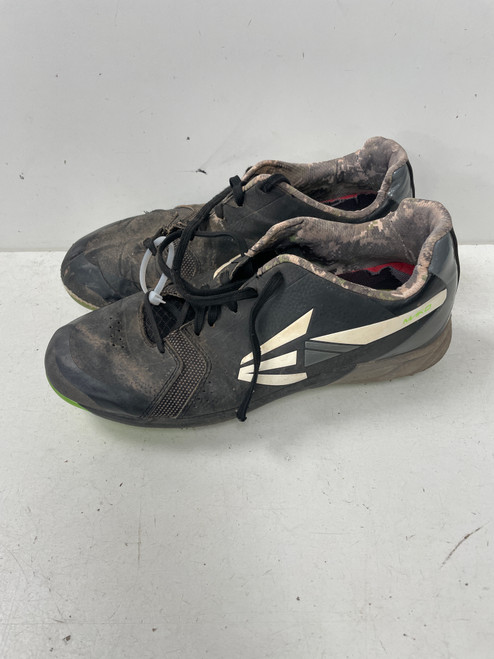 Vist Large View of Product Image Which is Used Easton MAKO METAL BB/SB Cleats Black Senior 9.5