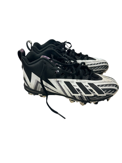 Vist Large View of Product Image Which is Used Adidas Adult FB Cleats Black Senior 6