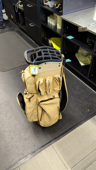 Vist Large View of Product Image Which is Used HotZ MILITARY GOLF BAG Mens Stand Bag Tan