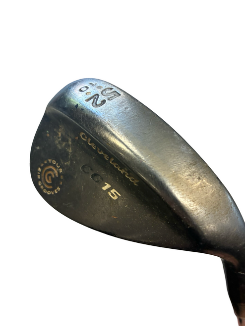 Vist Large View of Product Image Which is Used Cleveland CG15 52/10 Golf Wedge Mens RH 52 Degree
