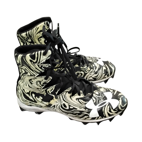 Vist Large View of Product Image Which is Used Under Armour HIGHLIGHT Adult FB Cleats Gold Senior 6.5