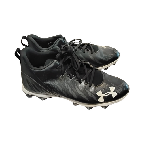 Vist Large View of Product Image Which is Used Under Armour SPOTLIGHT Adult FB Cleats Black Senior 8