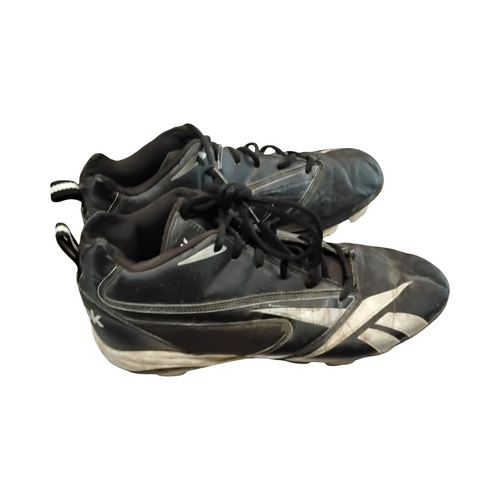 Vist Large View of Product Image Which is Used Reebok Adult FB Cleats Black Senior 10.5