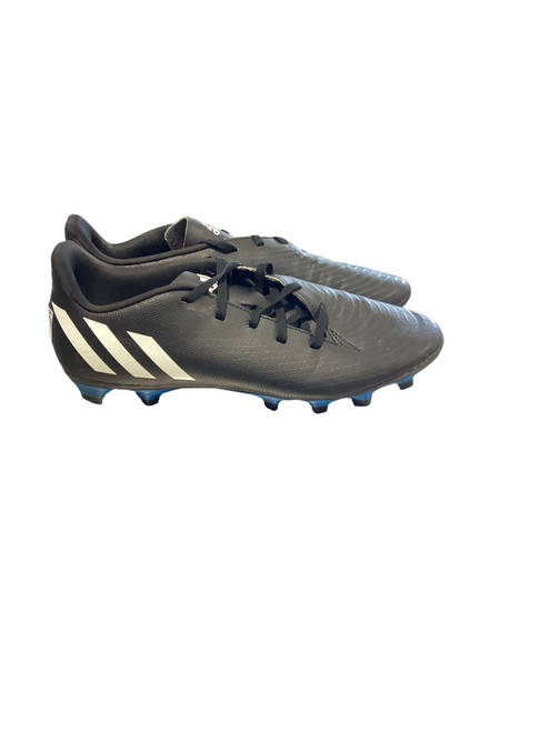 Vist Large View of Product Image Which is Used Adidas Soccer Cleats Black Senior 8