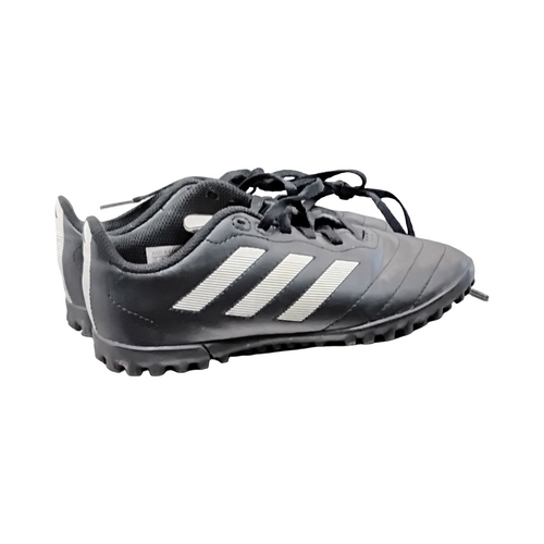 Vist Large View of Product Image Which is Used Adidas GOLETTO VIII Soccer Turf Shoes Black Junior 02